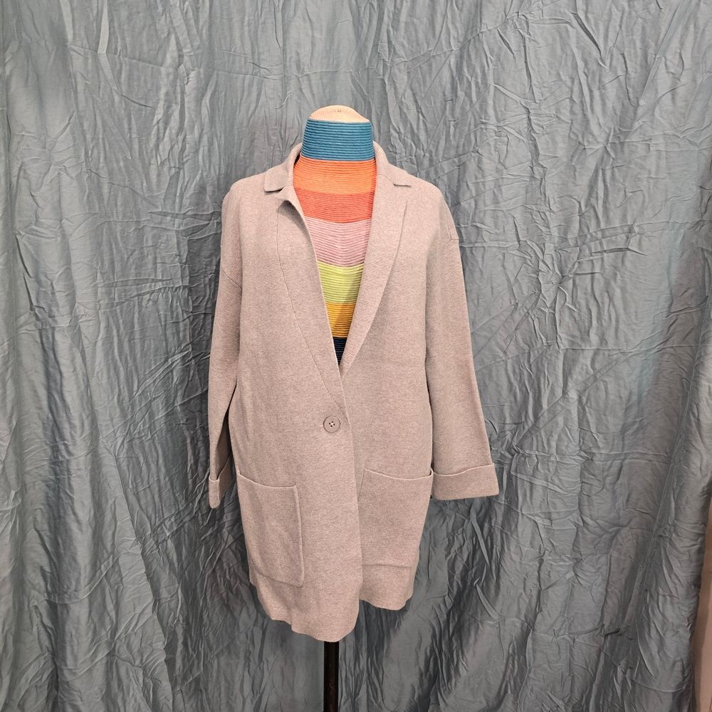 Talbots Gray Cardigan